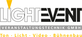 LIGHTEVENT Veranstaltungstechnik GmbH, Köln - Ihr technischer Full-Service-Dienstleister, Beleuchtung, Beschallung, Messe- & Bühnenbau aus einer Hand - Partner